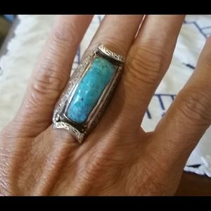 Sterling Silver Turquoise Ring